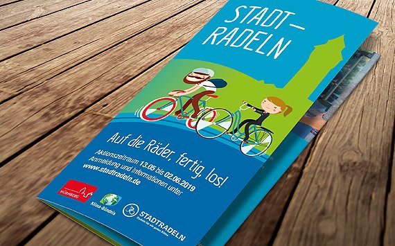 Fahrradwerbung CityBikes - Stadtradeln 2019 Nürnberg
