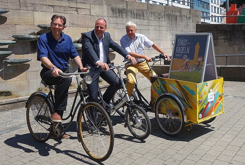 Radeln für den Klimaschutz - Stadradeln - Foto: Verkehrsplanungsamt Nürnberg