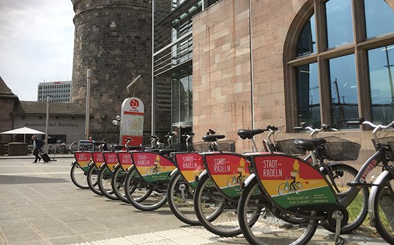 Fahrradwerbung CityBikes - Stadtradeln 2019 Nürnberg