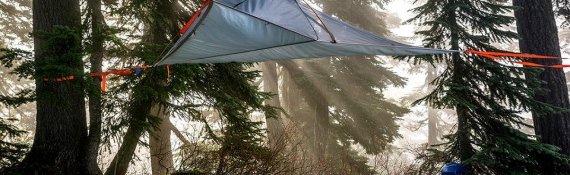 Abhängen in luftiger Höhe: Mit dem Baumzelt von Tentsile