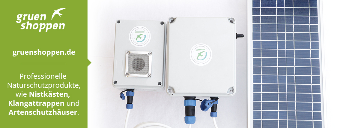 Wir bieten professionelle Klangattrappen für den autarken Solarbetrieb oder für den 230V-Betrieb